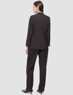 Women Ease Blazer Mocha Melange