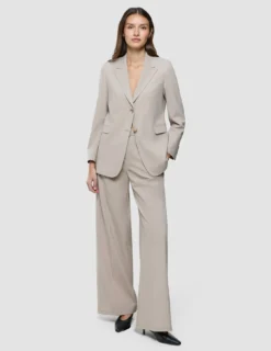 Women Ease Blazer Vanilla Melange