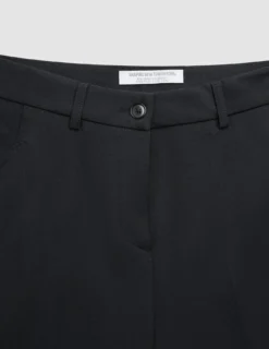 Women Ease Pants Tapered Black