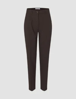 Women Ease Pants Tapered Mocha Melange