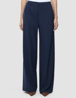 Women Ease Pants Wide Blue Nights