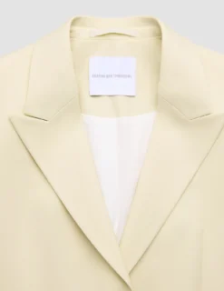 Women Essential Blazer Misty Yellow