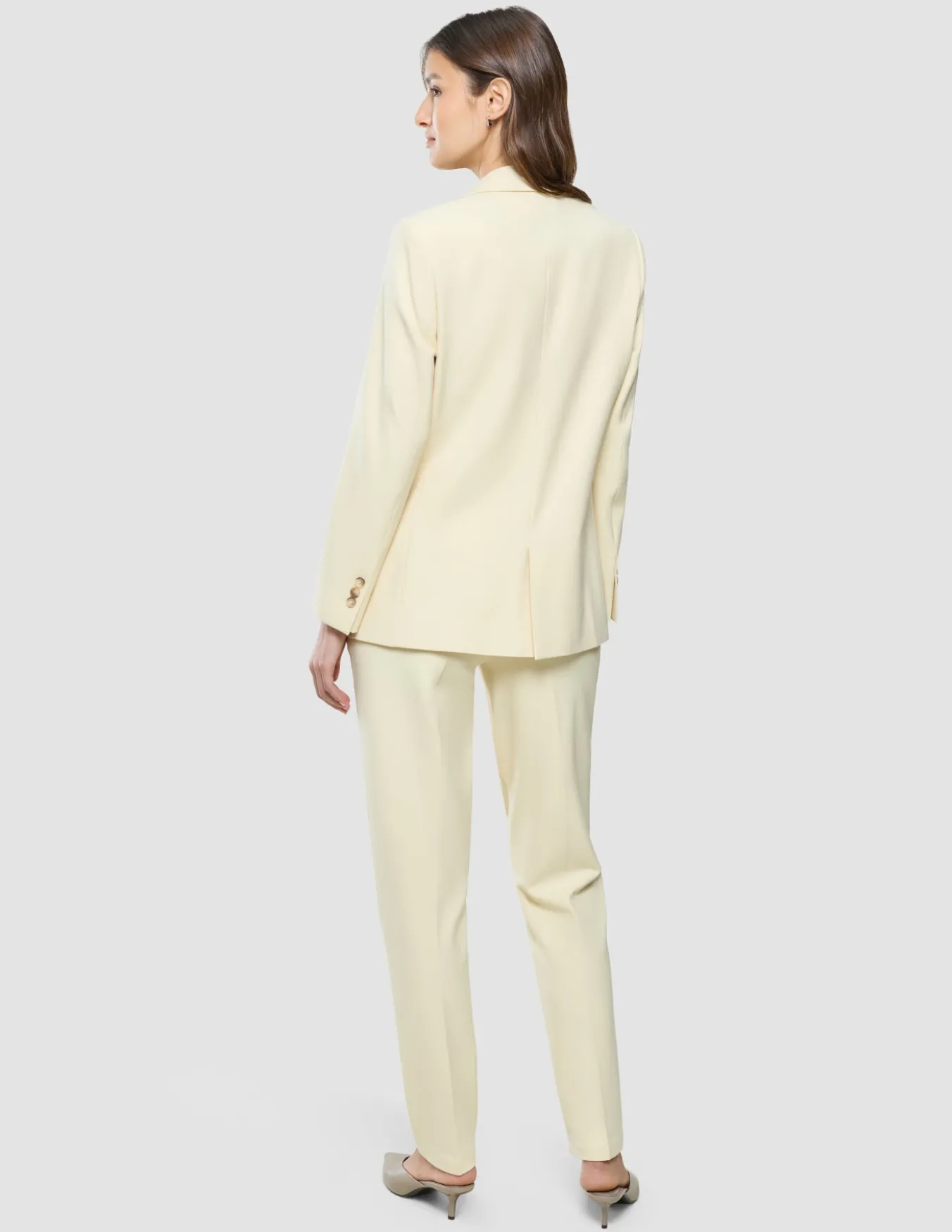 Women Essential Blazer Misty Yellow