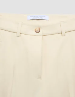 Women Essential Pants Tapered Misty Yellow