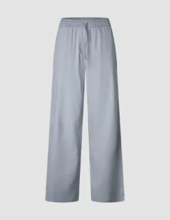 Women Linen Pants Relaxed Stone Grey