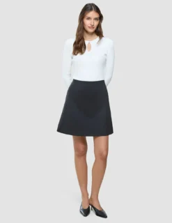 Women Marin Skirt Short Black