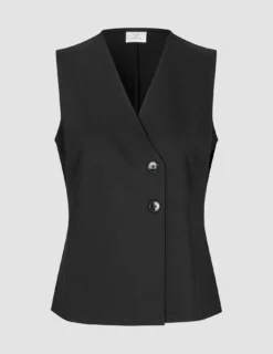Women Marin Vest Short Black
