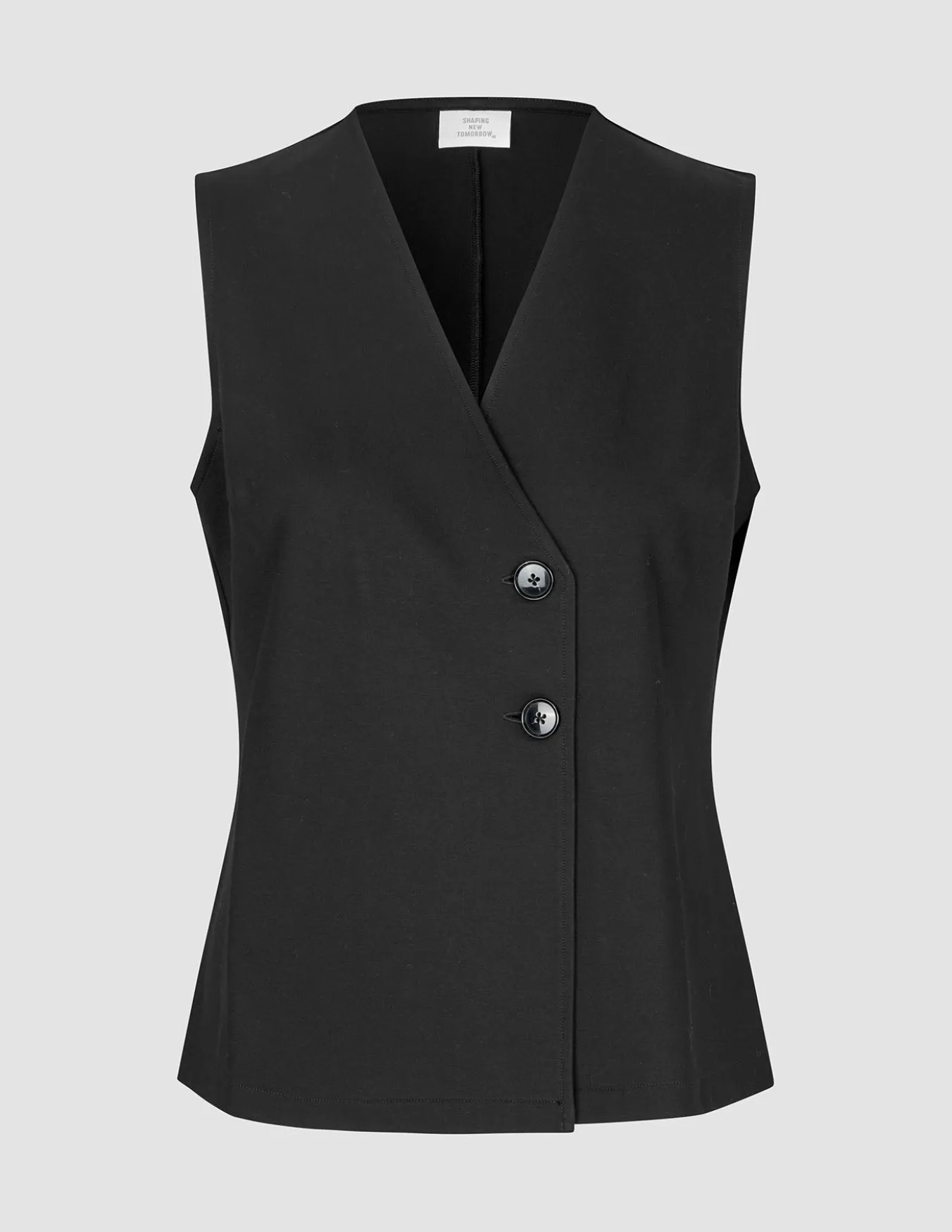 Women Marin Vest Short Black