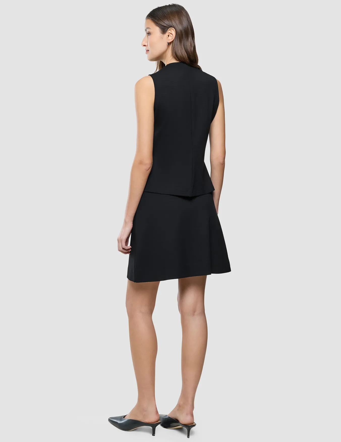 Women Marin Vest Short Black
