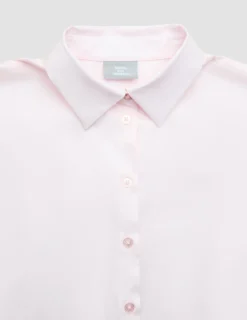 Women Oxford Shirt Barely Pink Regular