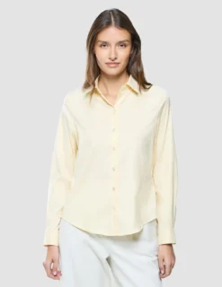 Women Oxford Shirt Misty Yellow Regular
