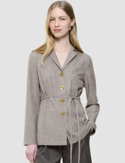 Women Rhea Shirt Golden Beige Melange
