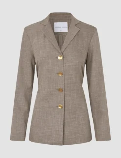 Women Rhea Shirt Golden Beige Melange