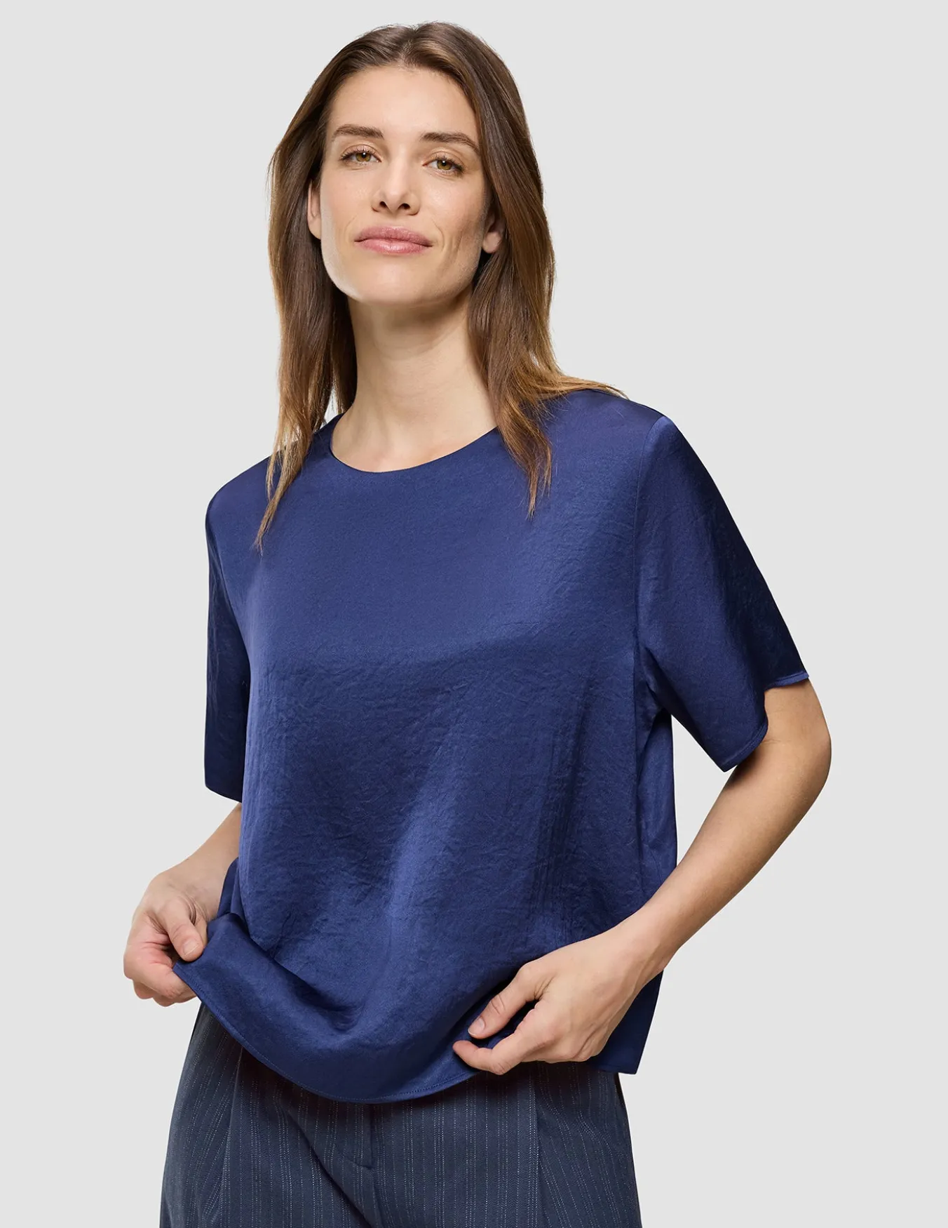 Women's Amara Blouse Navy