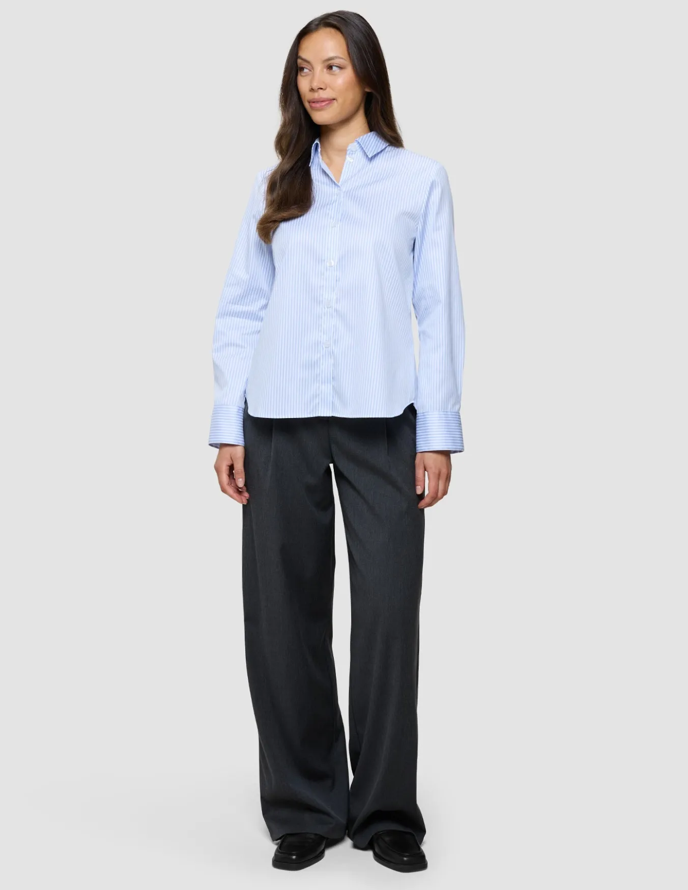 Women's Brooklyn Shirt Sky Stripes