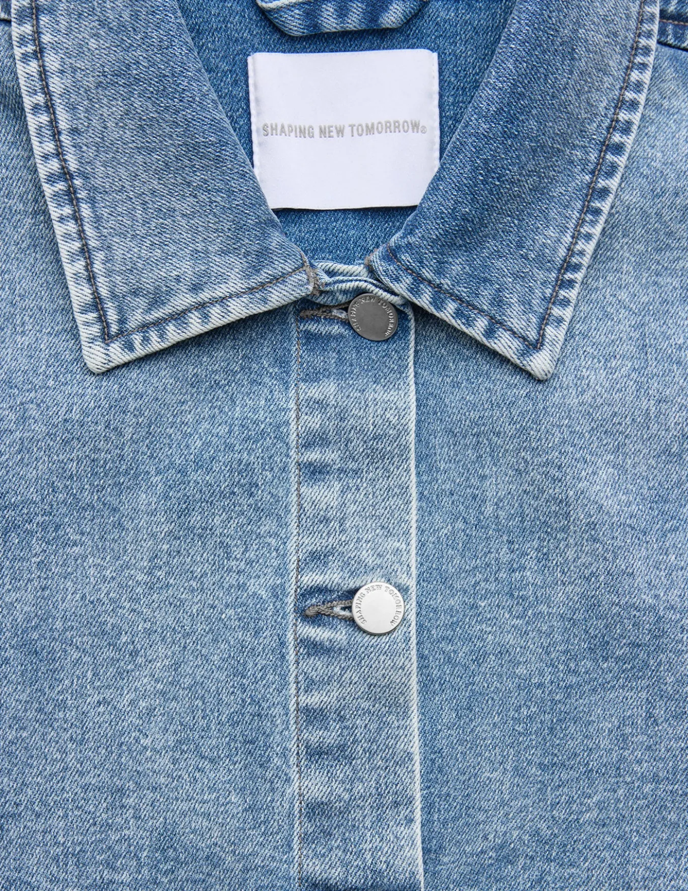 Women's Classic Denim Jacket Snow Blue Wash