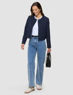 Women's Classic Jeans Relaxed Fit Snow Blue Wash
