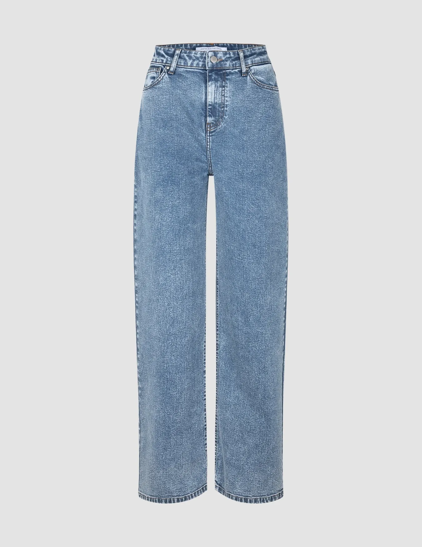 Women's Classic Jeans Relaxed Fit Snow Blue Wash