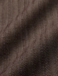 Women Serene Pants Wide Brown Stone Herringbone
