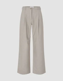 Women Serene Pants Wide Burnt Sugar Herringbone