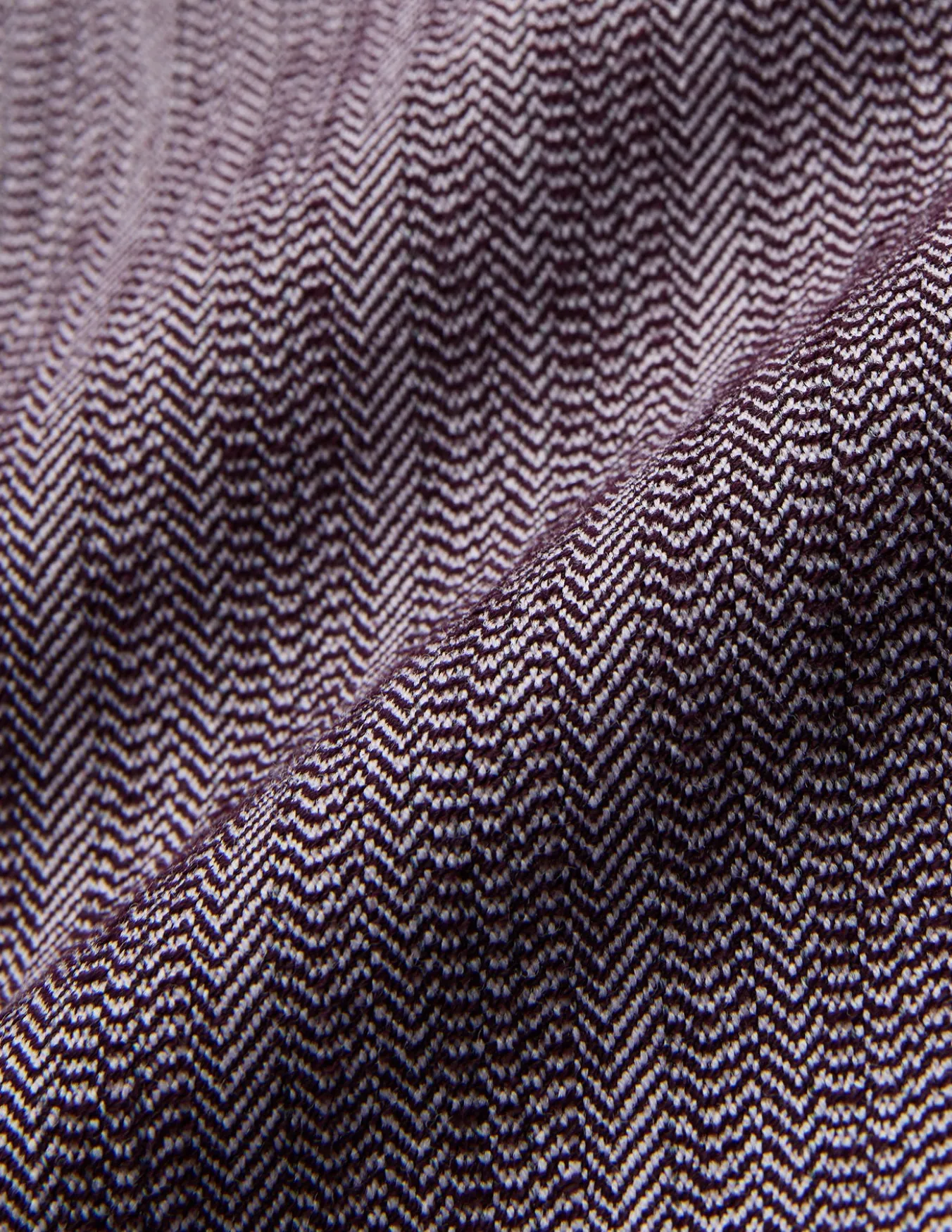 Women Serene Pants Wide Pink Winery Herringbone