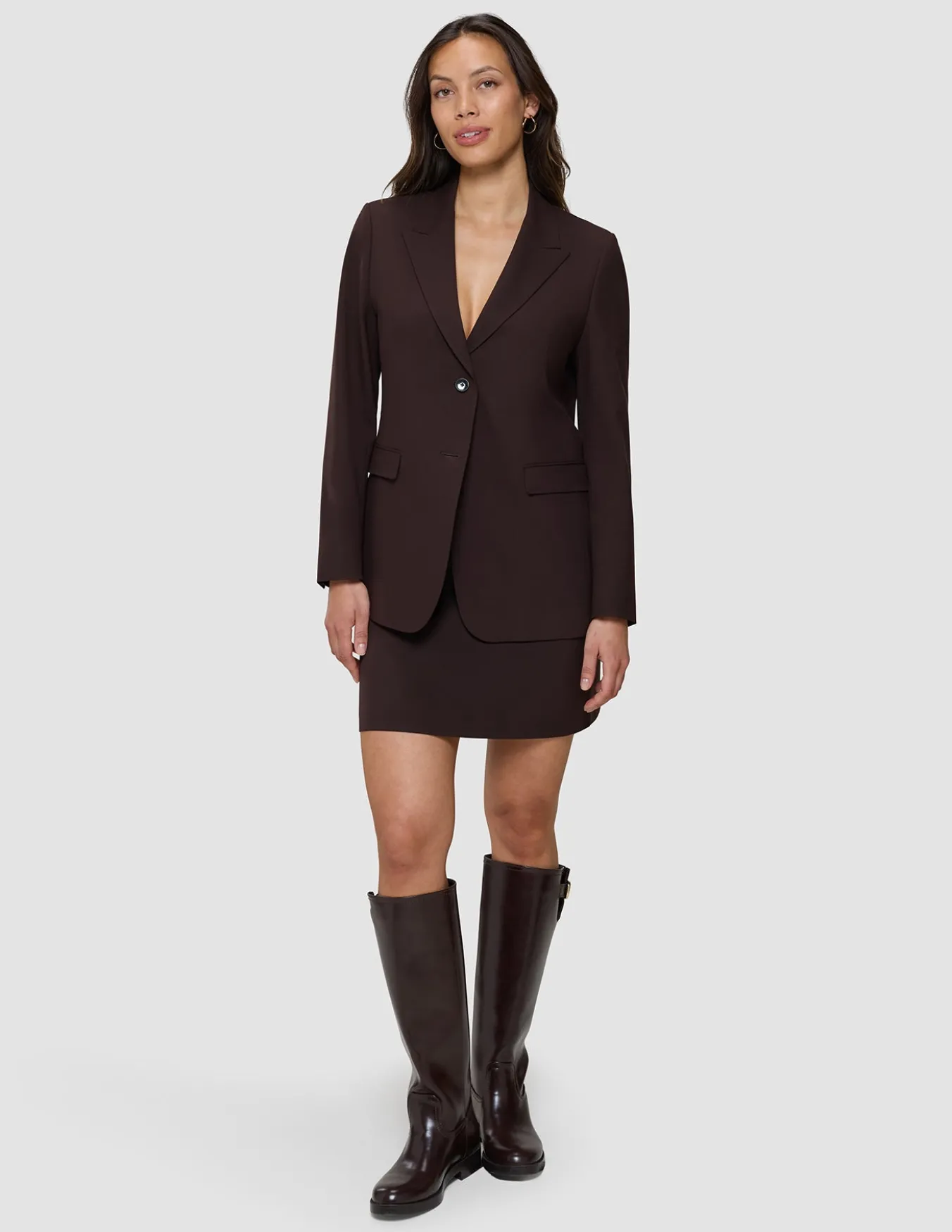 Women's Essential Blazer Espresso