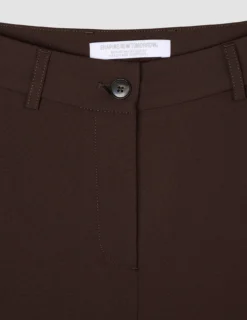 Women's Essential Pants Straight Espresso
