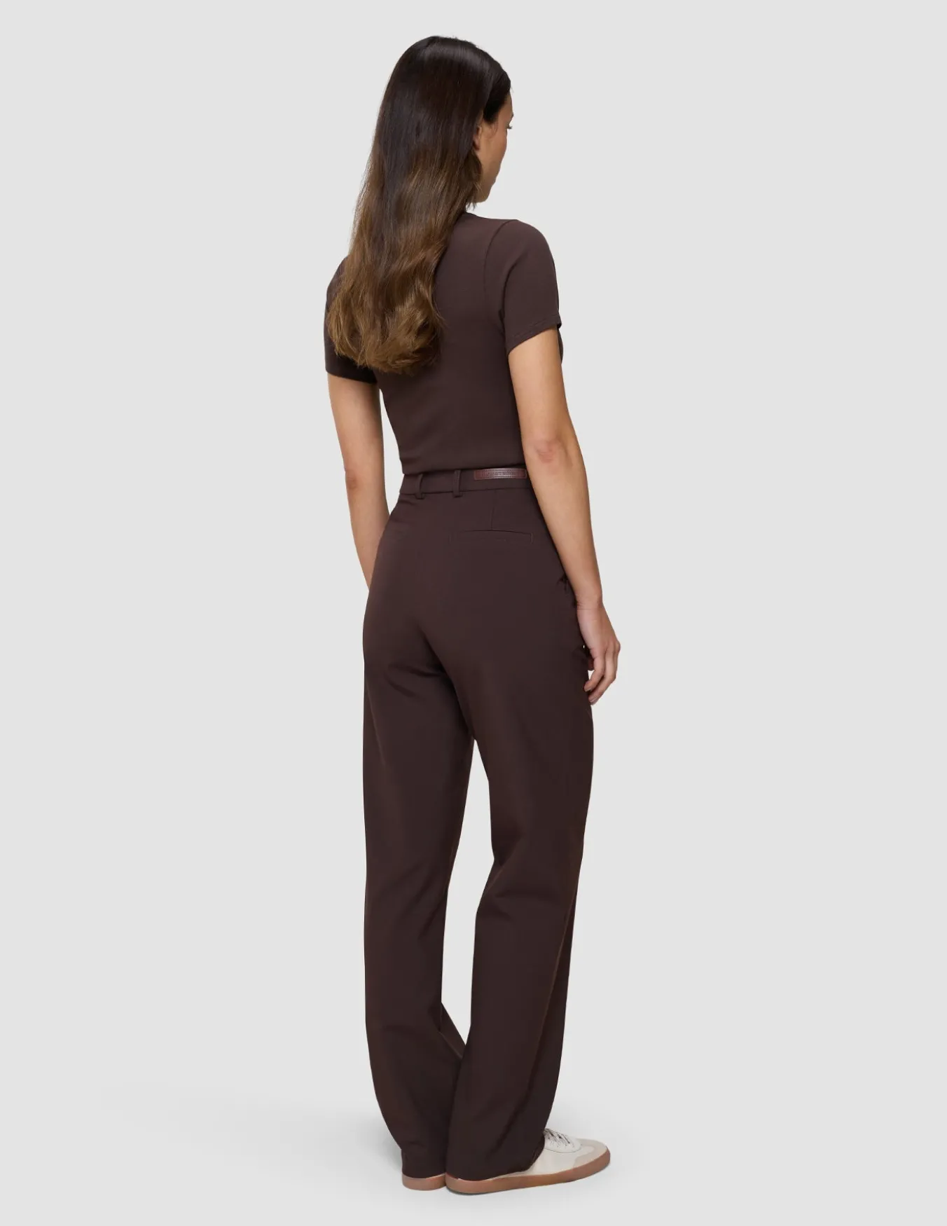 Women's Essential Pants Straight Espresso