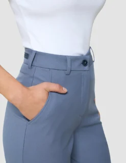 Women's Essential Pants Straight Frost Blue
