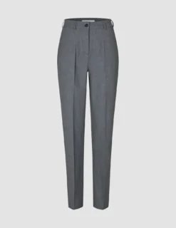 Women's Essential Pants Tapered Dark Grey Melange