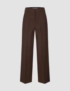 Women's Essential Pants Wide Espresso