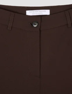 Women's Essential Pants Wide Espresso