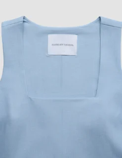 Women's Essential Spencer Dress Sky Blue Melange