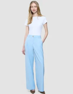 Women Skye Pants Wide Blue Haze