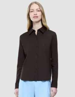 Women's Linen Shirt Espresso