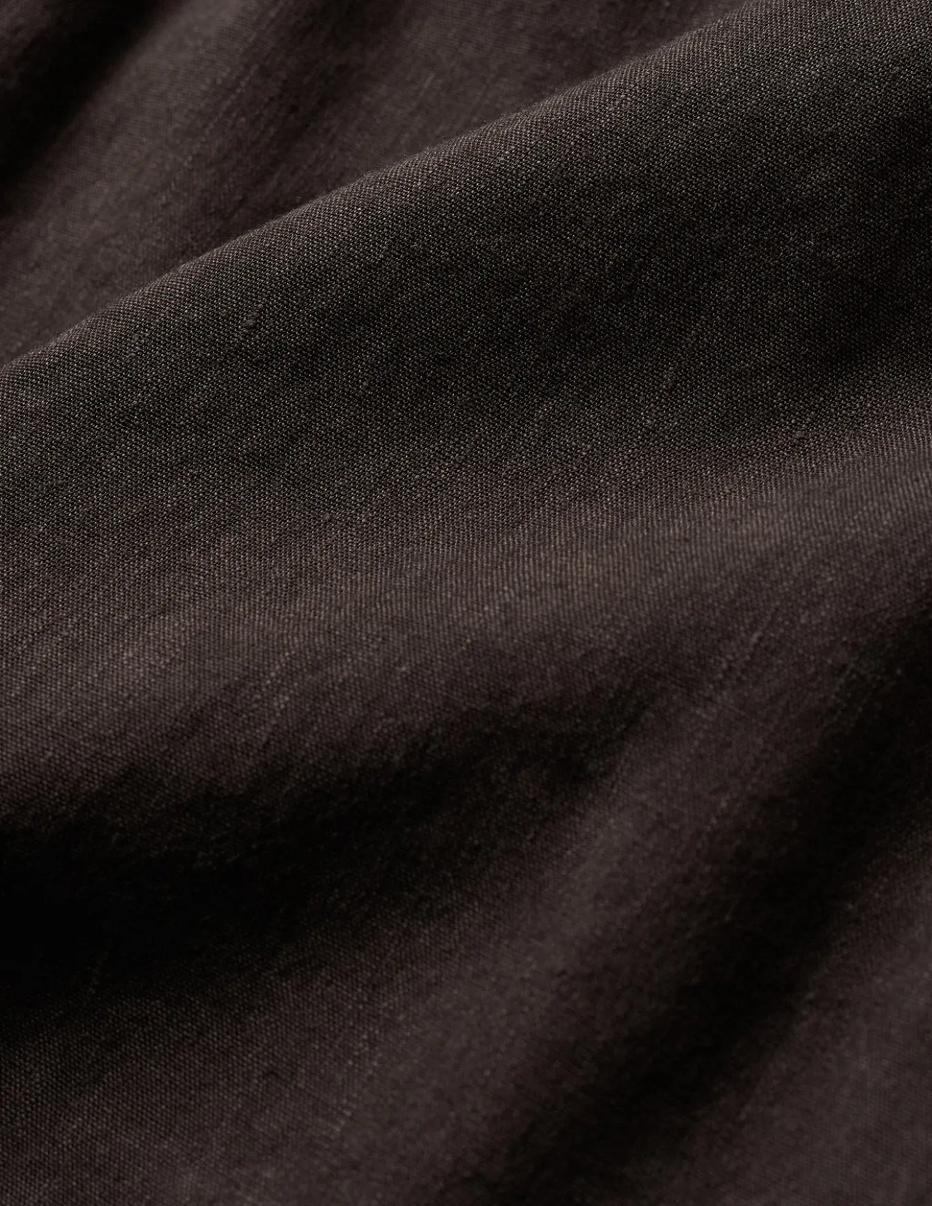 Women's Linen Shorts Relaxed Espresso