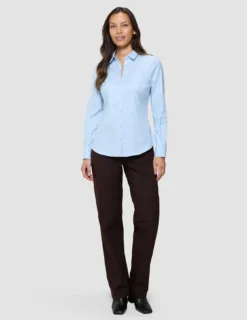 Women's Oxford Shirt Sky Blue Slim