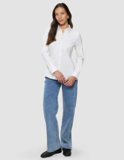 Women's Oxford Shirt White Orchid Slim