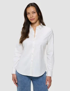 Women's Oxford Shirt White Orchid Slim