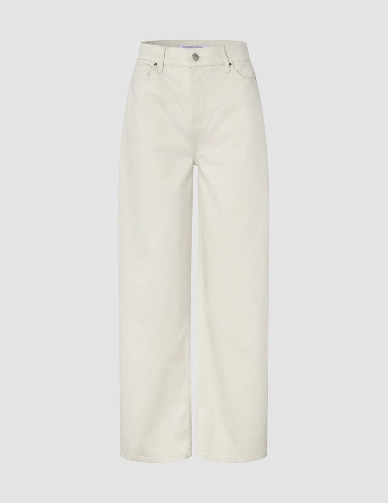 Women's Relaxed Jeans Off White