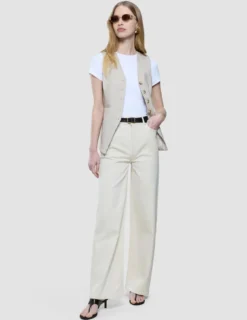 Women's Relaxed Jeans Off White