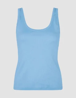 Women's Rib Tank Top Blissful Blue