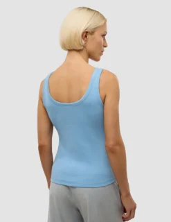 Women's Rib Tank Top Blissful Blue