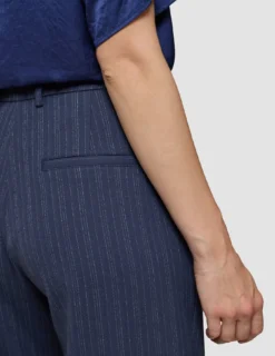 Women's Serene Pants Wide Marine Pinstripe
