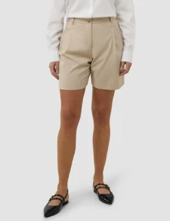 Women's Skye Shorts Sandy Beige Melange