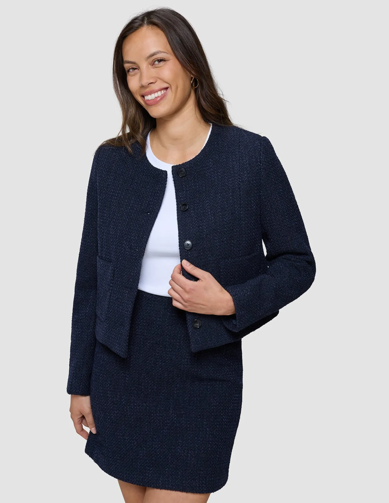 Women's Sorae Short Jacket Midnight Blue
