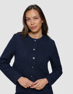 Women's Sorae Short Jacket Midnight Blue