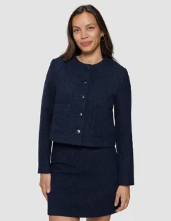 Women's Sorae Short Jacket Midnight Blue