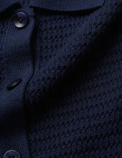 Women's Structured Polo Navy