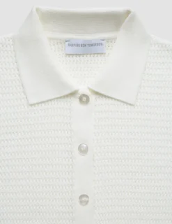 Women's Structured Polo Off White
